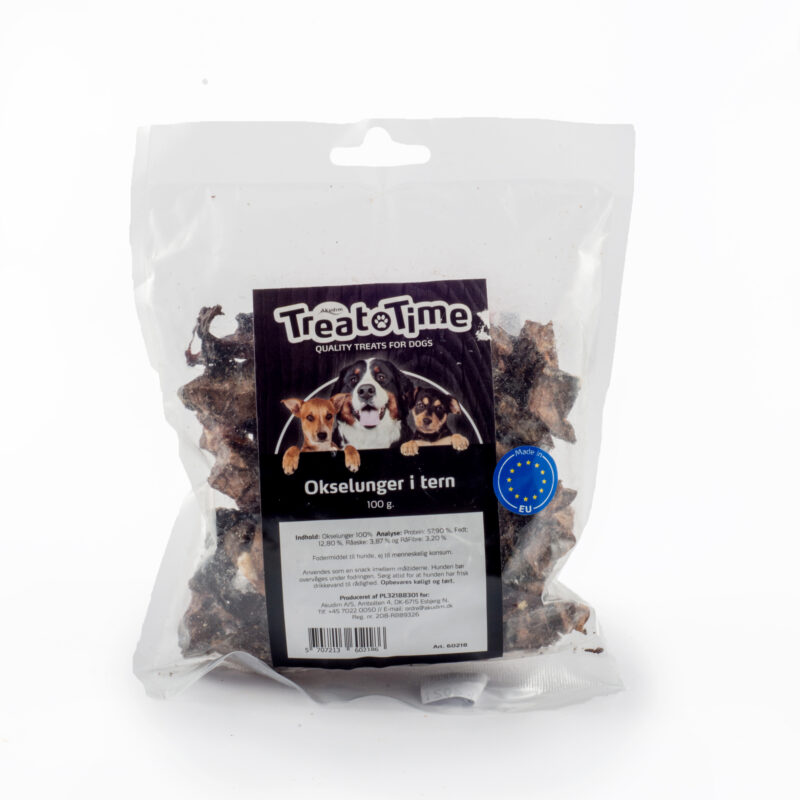 TreatTime terninger lam/hjort/okse/geit/villsvin/and/fisk/kanin100g - Bilde 5